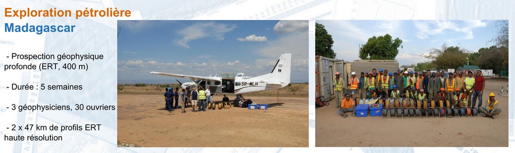Geophysical exploration campaign