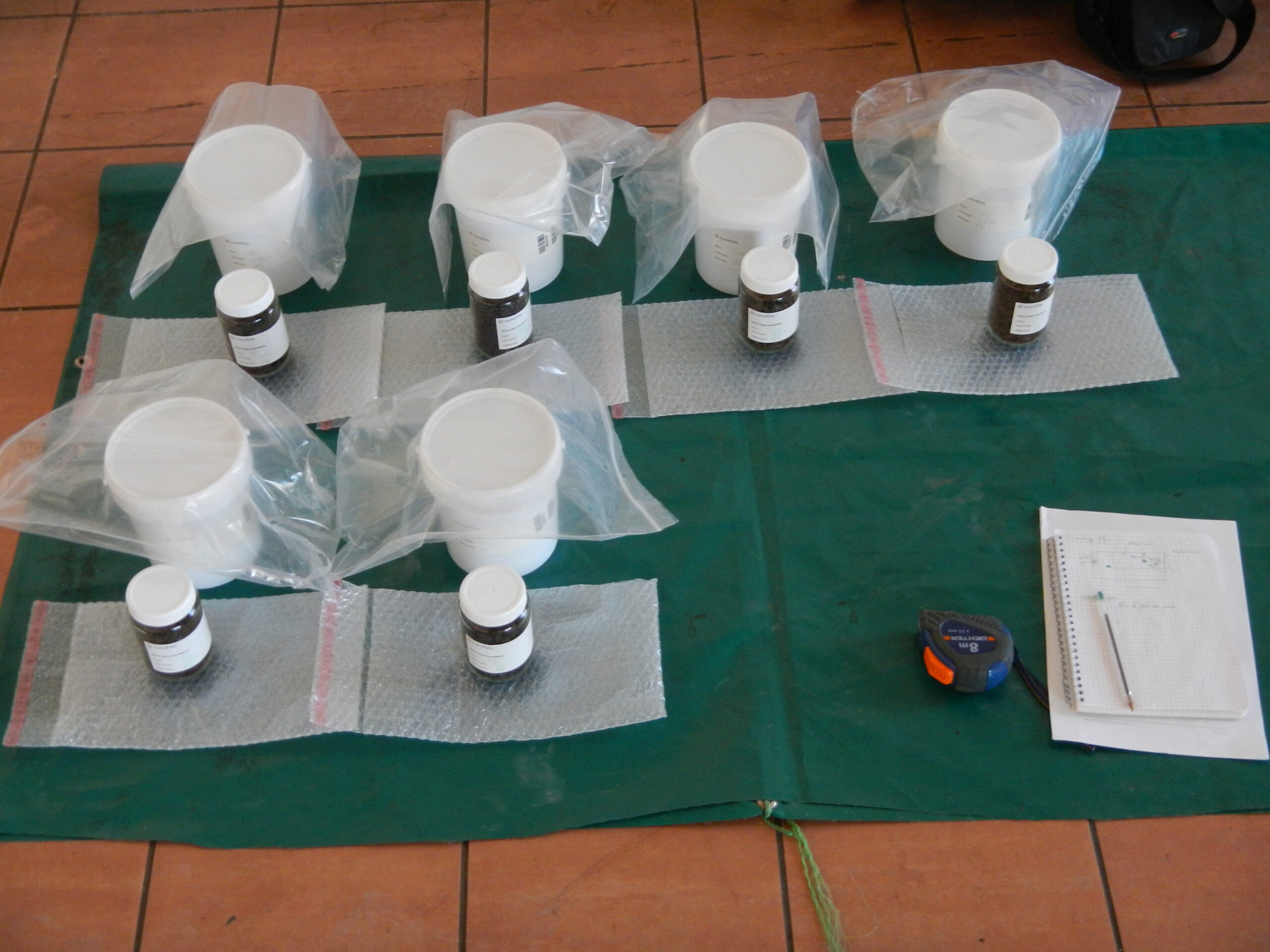 Soil and water sampling equipment